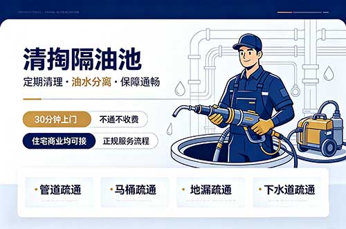 瑞安清掏隔油池