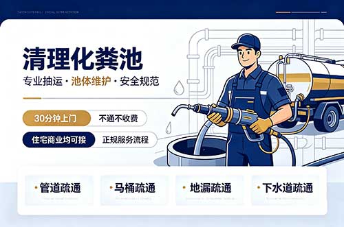 瑞安清理化粪池